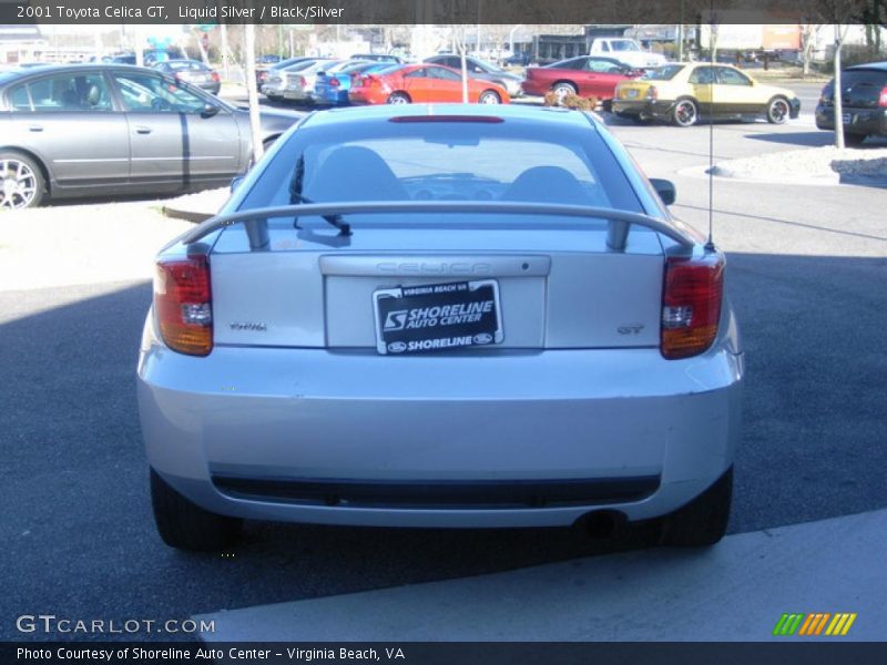 Liquid Silver / Black/Silver 2001 Toyota Celica GT