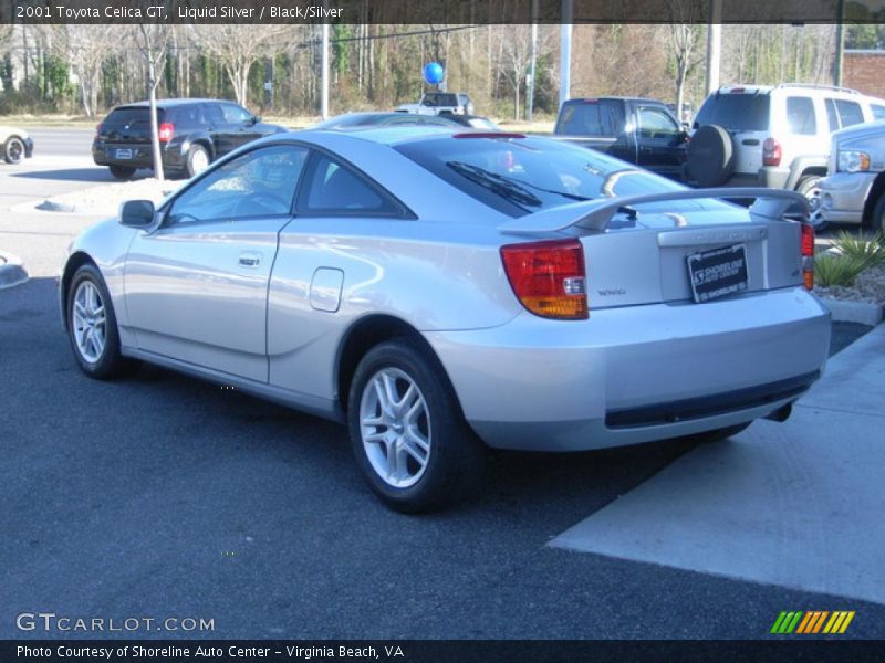 Liquid Silver / Black/Silver 2001 Toyota Celica GT
