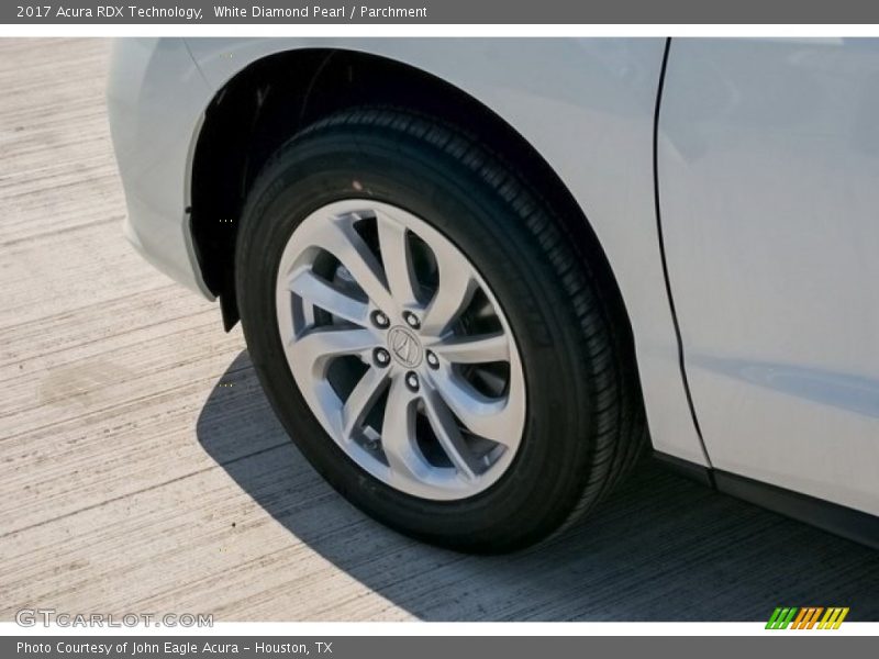 White Diamond Pearl / Parchment 2017 Acura RDX Technology