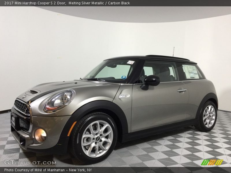 Melting Silver Metallic / Carbon Black 2017 Mini Hardtop Cooper S 2 Door