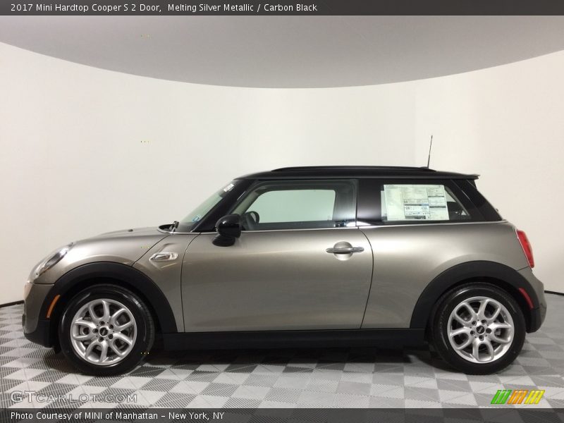 Melting Silver Metallic / Carbon Black 2017 Mini Hardtop Cooper S 2 Door
