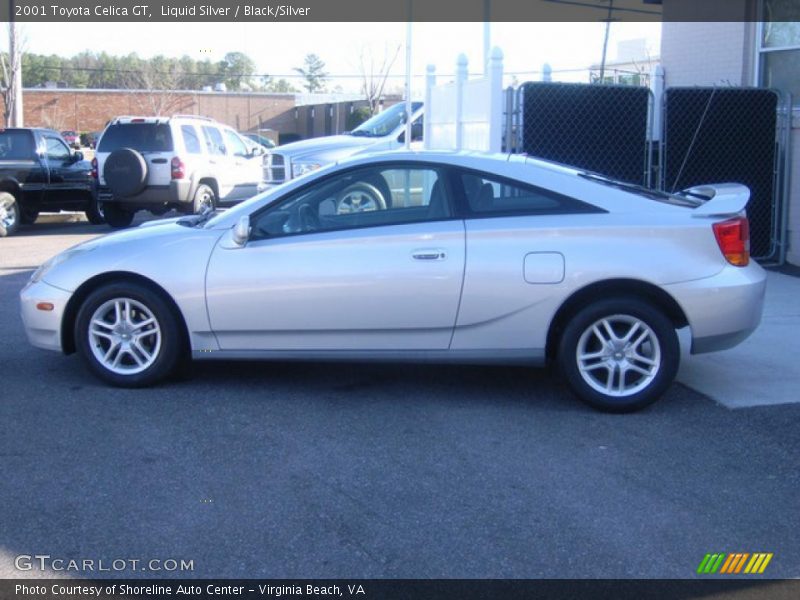 Liquid Silver / Black/Silver 2001 Toyota Celica GT
