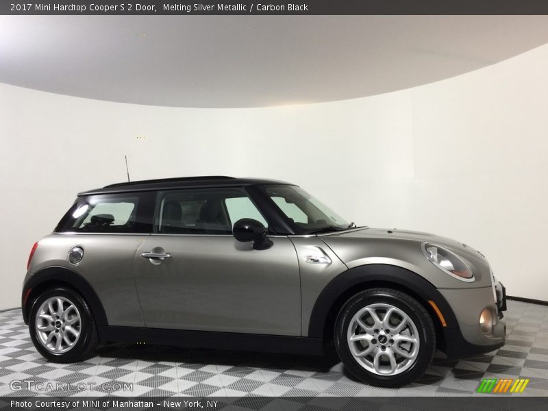 Melting Silver Metallic / Carbon Black 2017 Mini Hardtop Cooper S 2 Door