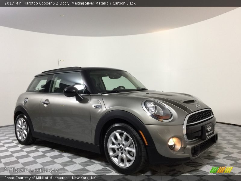 Melting Silver Metallic / Carbon Black 2017 Mini Hardtop Cooper S 2 Door