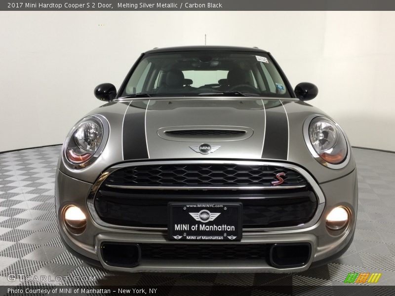 Melting Silver Metallic / Carbon Black 2017 Mini Hardtop Cooper S 2 Door
