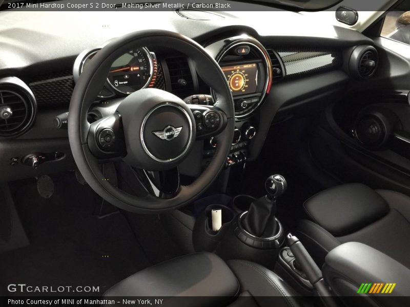 Melting Silver Metallic / Carbon Black 2017 Mini Hardtop Cooper S 2 Door