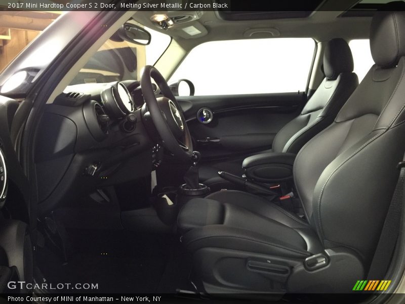 Melting Silver Metallic / Carbon Black 2017 Mini Hardtop Cooper S 2 Door