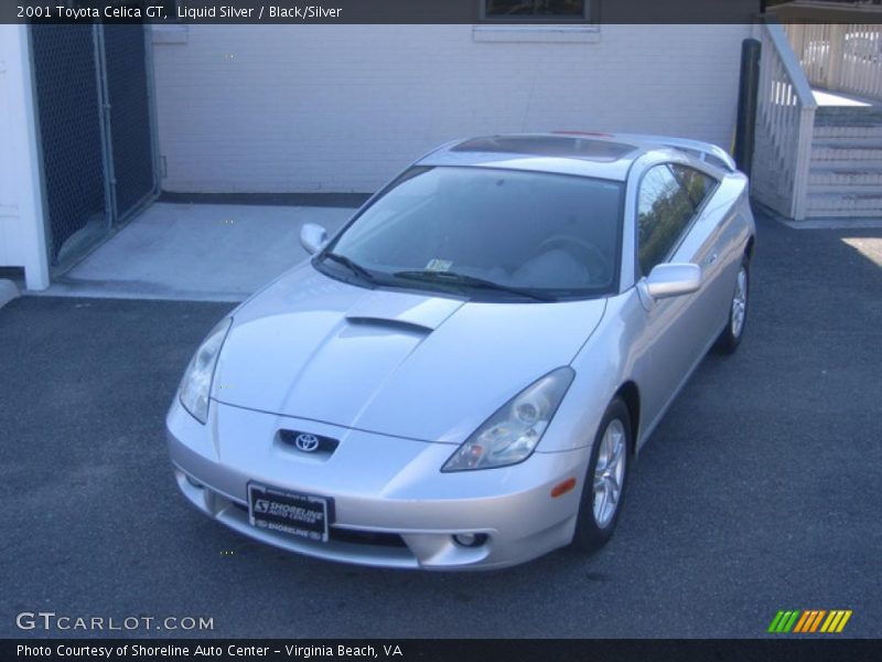 Liquid Silver / Black/Silver 2001 Toyota Celica GT