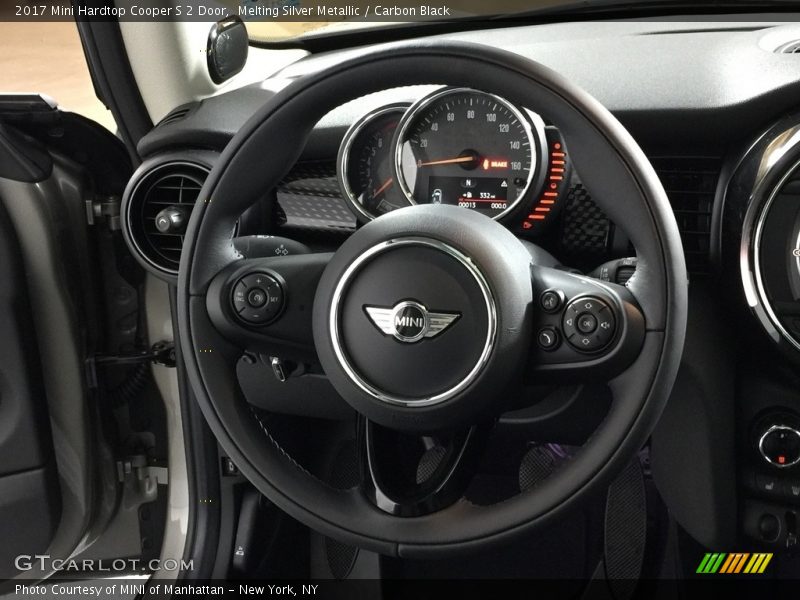 Melting Silver Metallic / Carbon Black 2017 Mini Hardtop Cooper S 2 Door