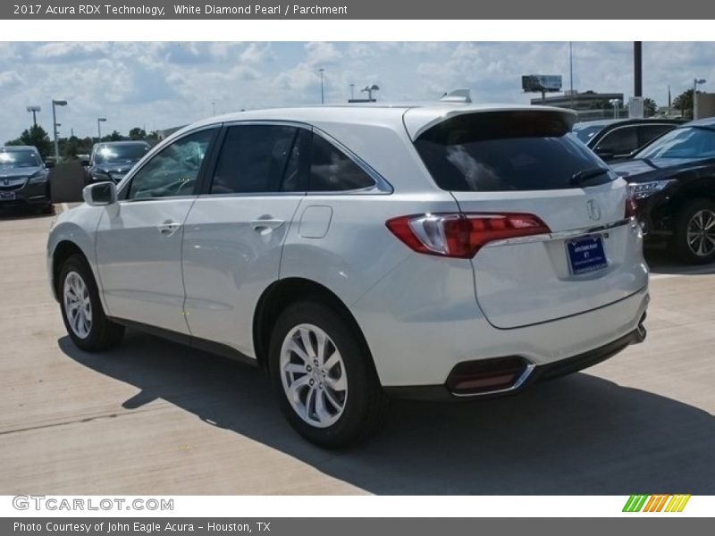 White Diamond Pearl / Parchment 2017 Acura RDX Technology