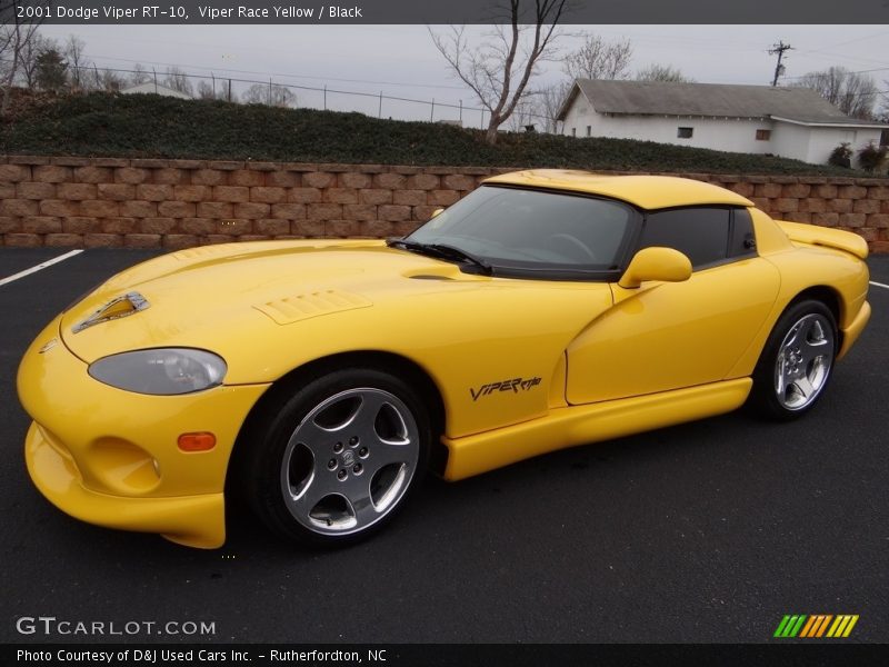 Viper Race Yellow / Black 2001 Dodge Viper RT-10