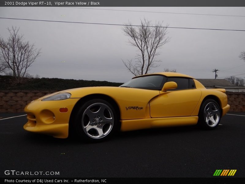 Viper Race Yellow / Black 2001 Dodge Viper RT-10