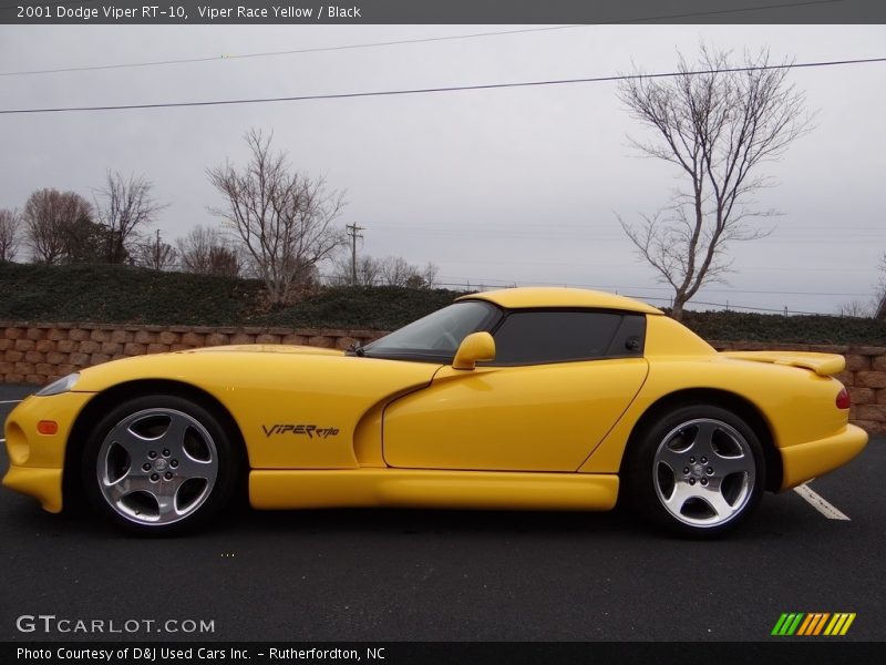 Viper Race Yellow / Black 2001 Dodge Viper RT-10