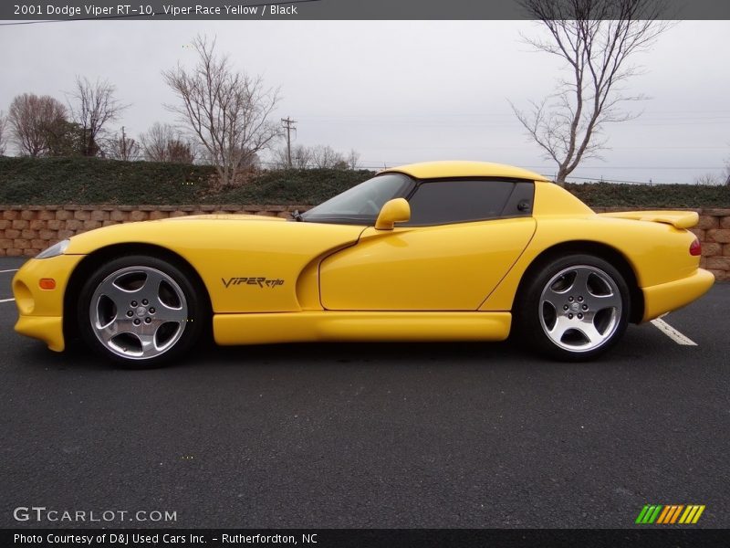 Viper Race Yellow / Black 2001 Dodge Viper RT-10