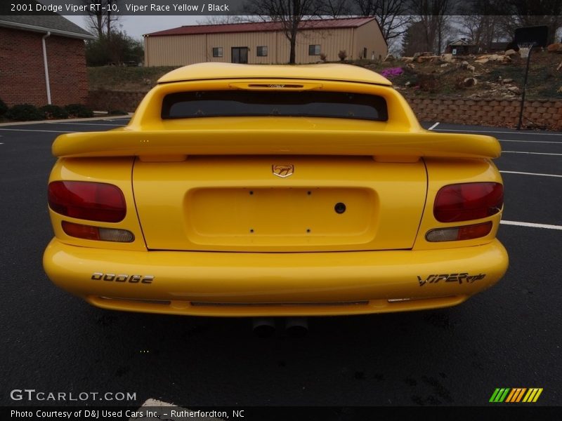 Viper Race Yellow / Black 2001 Dodge Viper RT-10