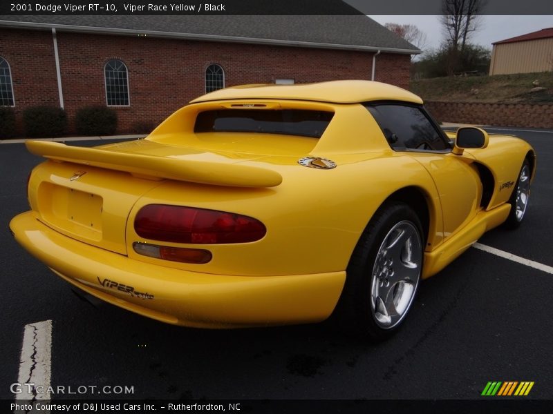 Viper Race Yellow / Black 2001 Dodge Viper RT-10