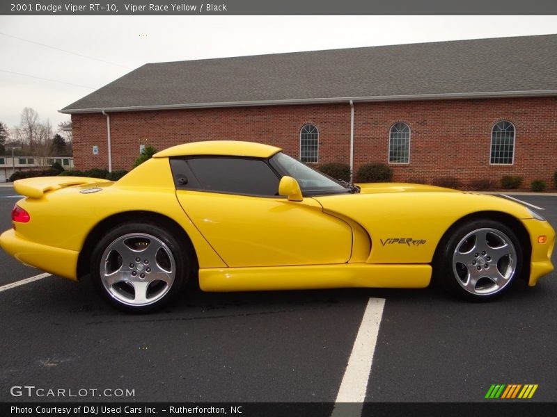 Viper Race Yellow / Black 2001 Dodge Viper RT-10