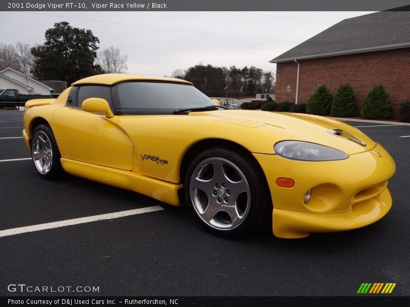Viper Race Yellow / Black 2001 Dodge Viper RT-10
