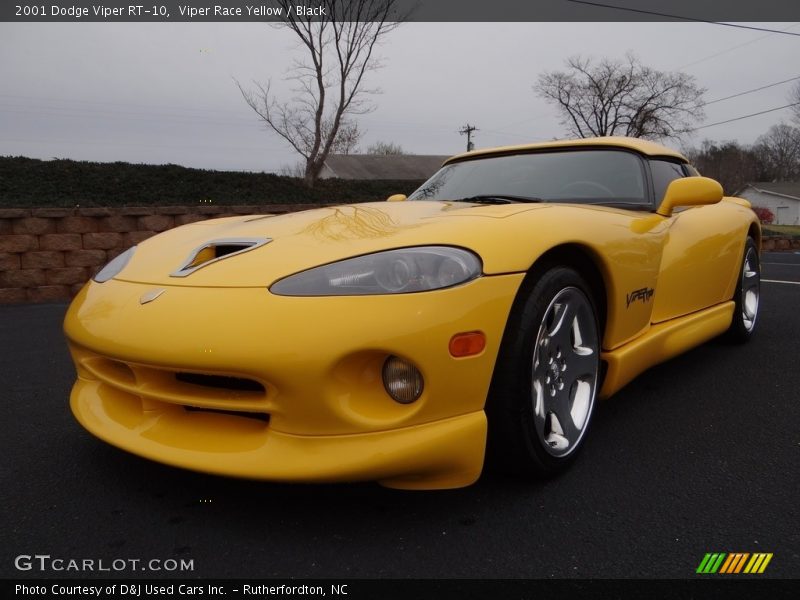 Viper Race Yellow / Black 2001 Dodge Viper RT-10