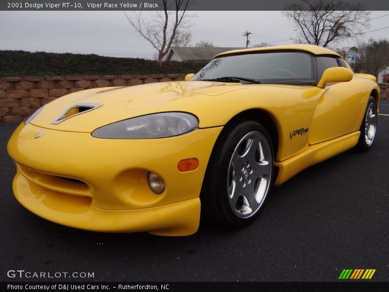 Viper Race Yellow / Black 2001 Dodge Viper RT-10