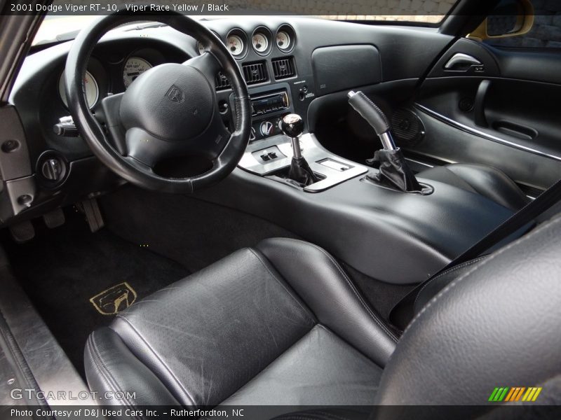 Viper Race Yellow / Black 2001 Dodge Viper RT-10