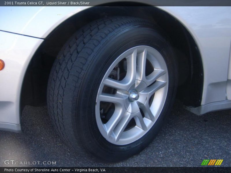 Liquid Silver / Black/Silver 2001 Toyota Celica GT
