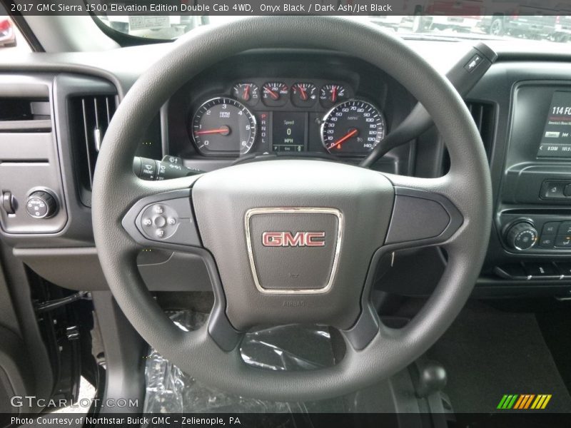 Onyx Black / Dark Ash/Jet Black 2017 GMC Sierra 1500 Elevation Edition Double Cab 4WD