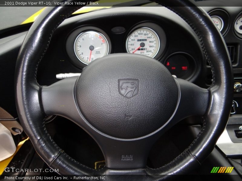 Viper Race Yellow / Black 2001 Dodge Viper RT-10