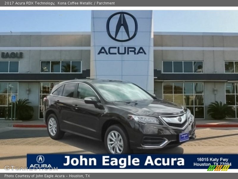 Kona Coffee Metallic / Parchment 2017 Acura RDX Technology