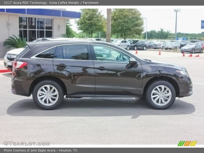 Kona Coffee Metallic / Parchment 2017 Acura RDX Technology