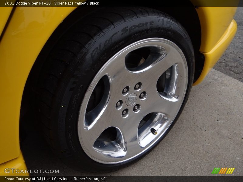 Viper Race Yellow / Black 2001 Dodge Viper RT-10