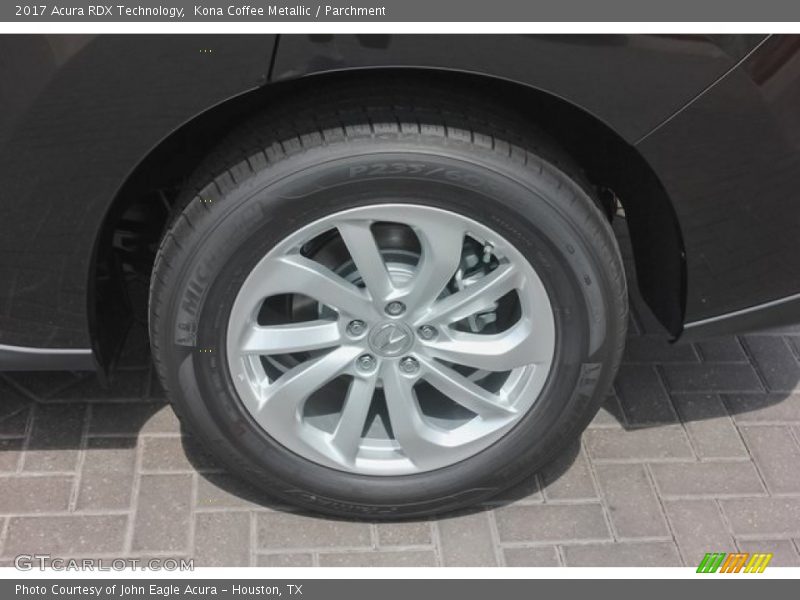 Kona Coffee Metallic / Parchment 2017 Acura RDX Technology