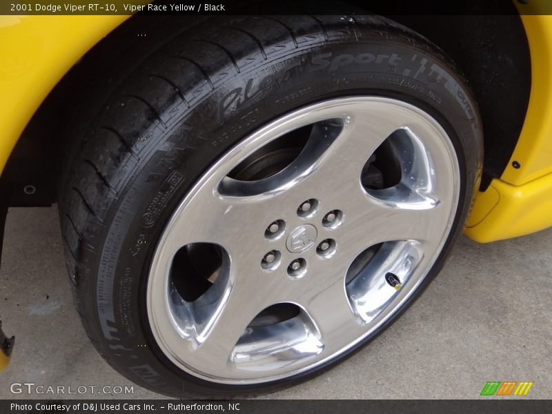 Viper Race Yellow / Black 2001 Dodge Viper RT-10