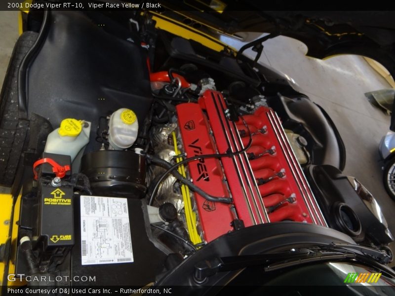Viper Race Yellow / Black 2001 Dodge Viper RT-10
