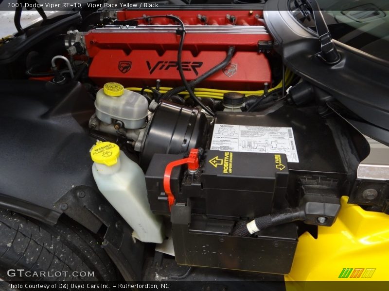Viper Race Yellow / Black 2001 Dodge Viper RT-10