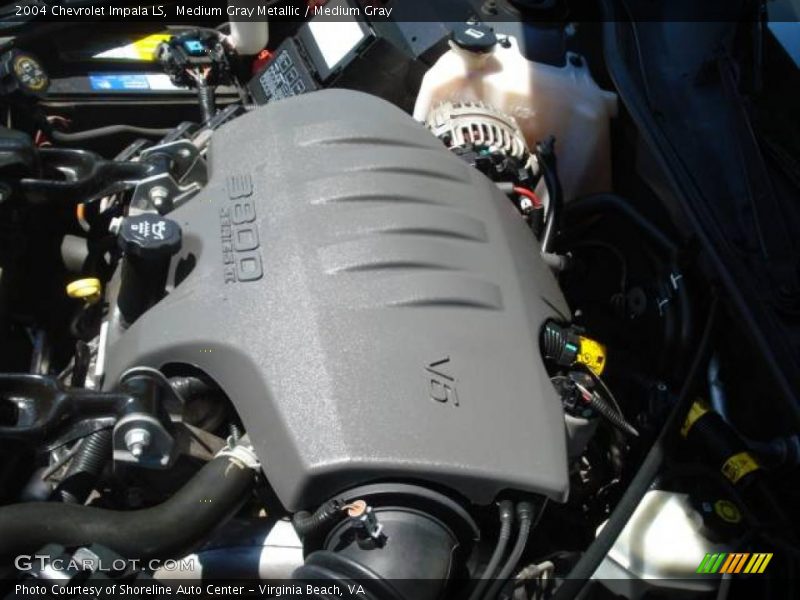 Medium Gray Metallic / Medium Gray 2004 Chevrolet Impala LS