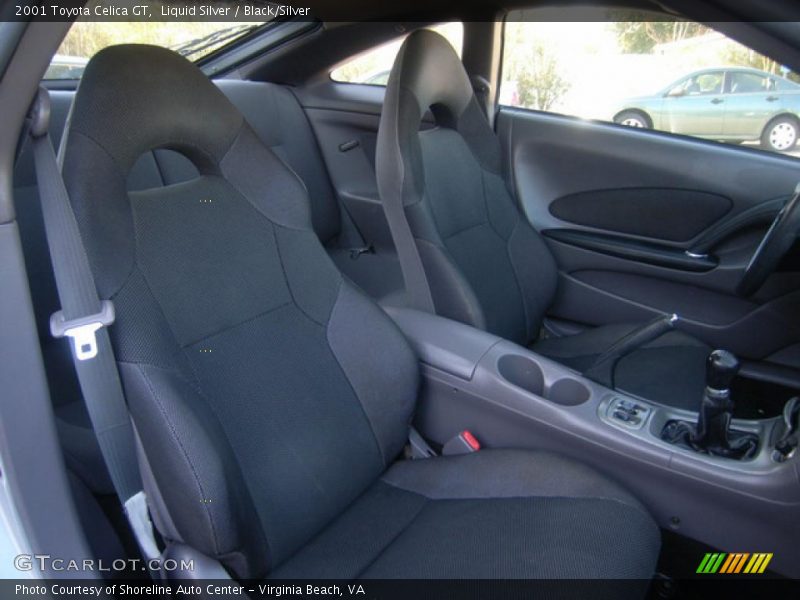 Liquid Silver / Black/Silver 2001 Toyota Celica GT