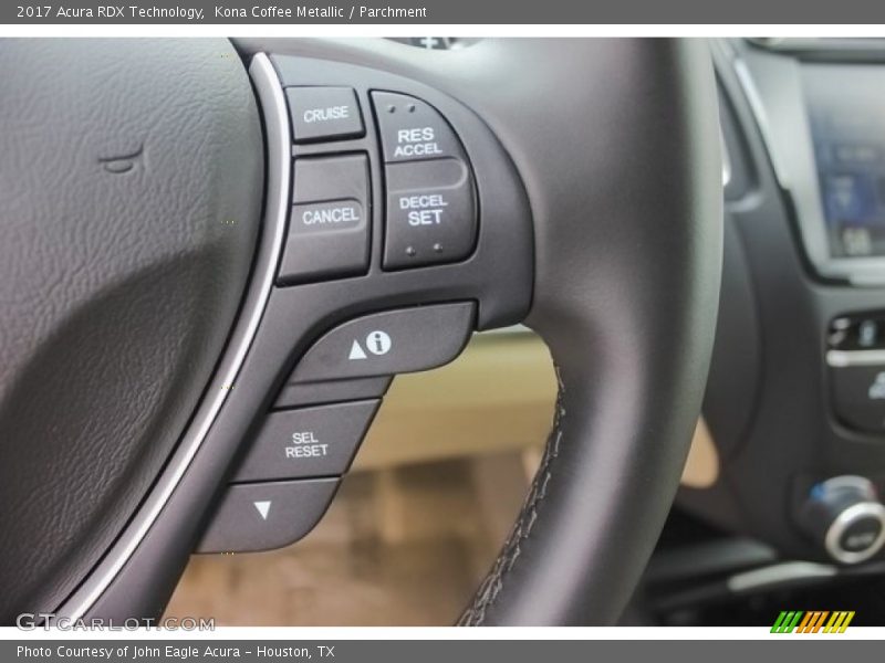 Kona Coffee Metallic / Parchment 2017 Acura RDX Technology