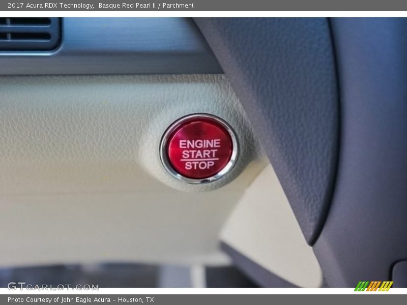Basque Red Pearl II / Parchment 2017 Acura RDX Technology
