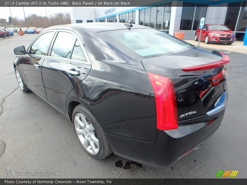 Black Raven / Jet Black/Jet Black 2014 Cadillac ATS 2.0L Turbo AWD