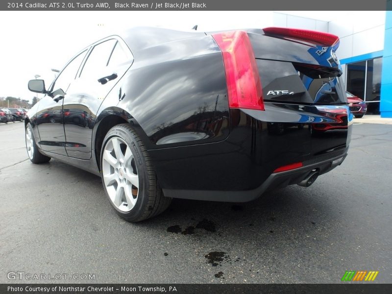 Black Raven / Jet Black/Jet Black 2014 Cadillac ATS 2.0L Turbo AWD