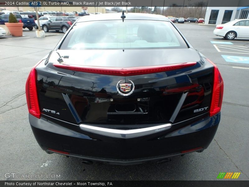 Black Raven / Jet Black/Jet Black 2014 Cadillac ATS 2.0L Turbo AWD