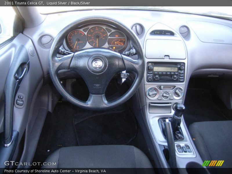Liquid Silver / Black/Silver 2001 Toyota Celica GT