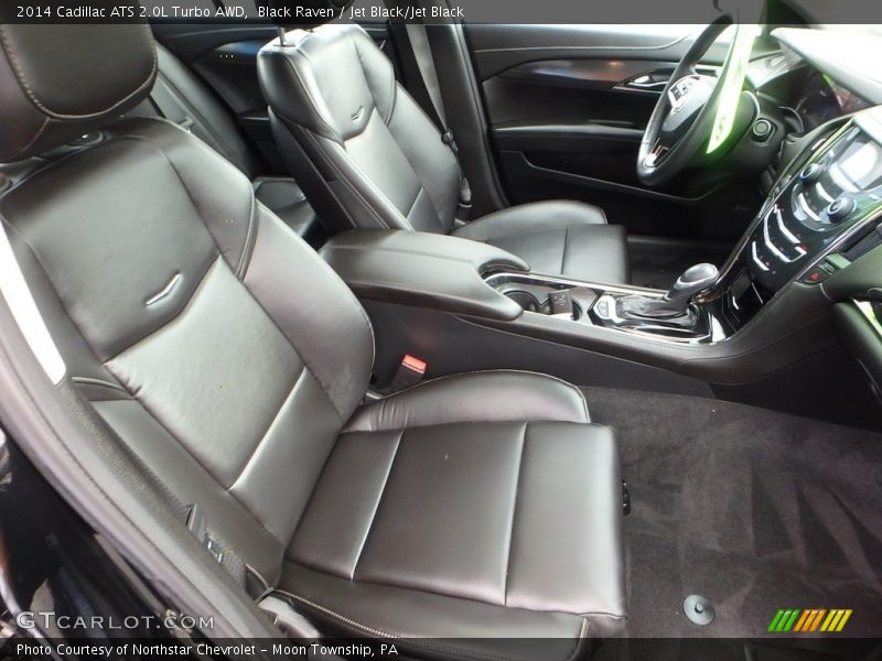 Black Raven / Jet Black/Jet Black 2014 Cadillac ATS 2.0L Turbo AWD