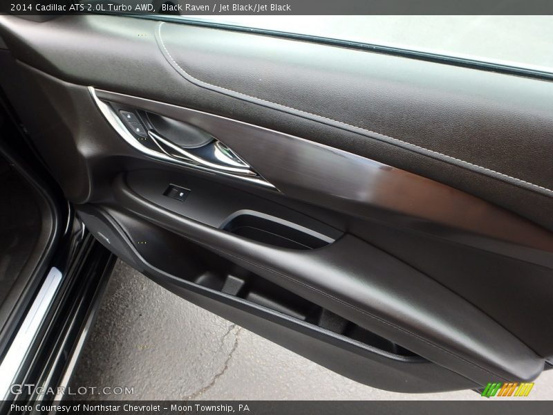 Black Raven / Jet Black/Jet Black 2014 Cadillac ATS 2.0L Turbo AWD