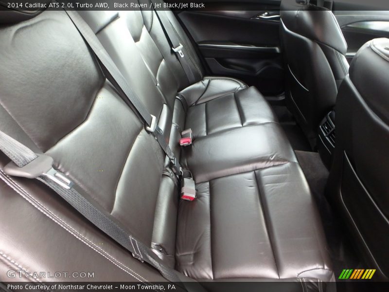 Black Raven / Jet Black/Jet Black 2014 Cadillac ATS 2.0L Turbo AWD