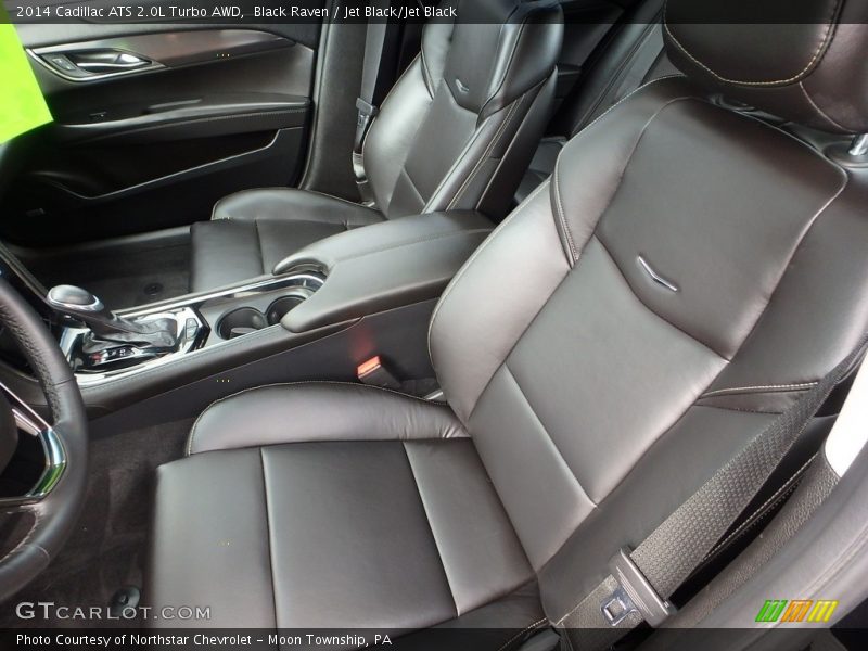 Black Raven / Jet Black/Jet Black 2014 Cadillac ATS 2.0L Turbo AWD