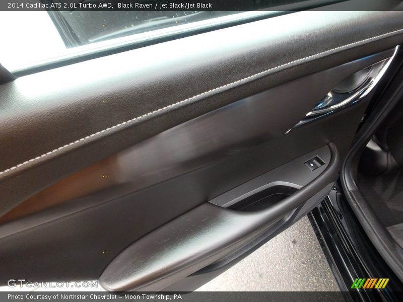 Black Raven / Jet Black/Jet Black 2014 Cadillac ATS 2.0L Turbo AWD