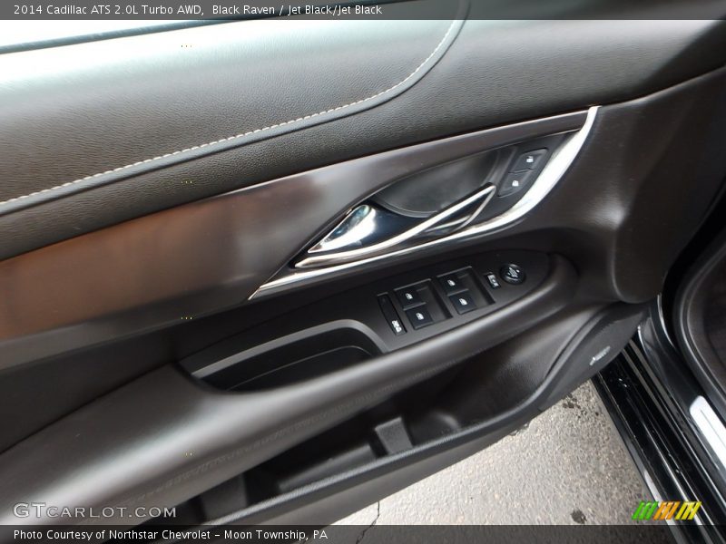 Black Raven / Jet Black/Jet Black 2014 Cadillac ATS 2.0L Turbo AWD