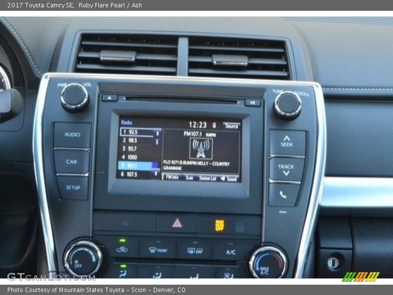 Ruby Flare Pearl / Ash 2017 Toyota Camry SE